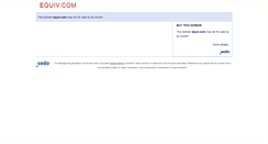 Desktop Screenshot of equiv.com