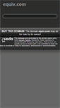 Mobile Screenshot of equiv.com